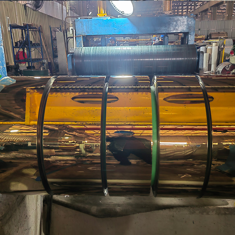 gold surface stainless steel coil
